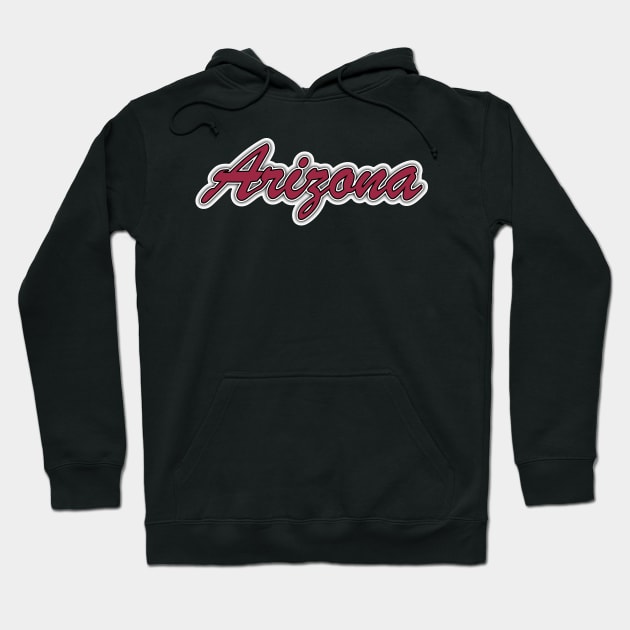 Football Fan of Arizona Hoodie by gkillerb